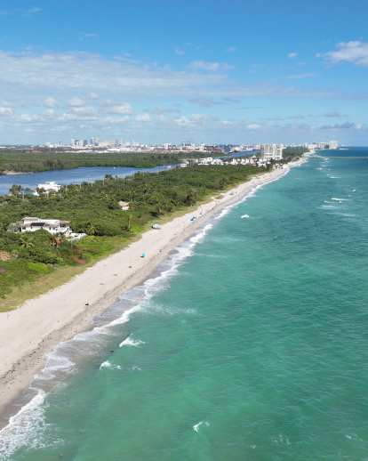 Hollywood North Beach drone