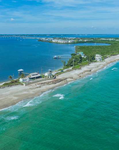 Hutchinson Island - Ross Witham Beach - Drone