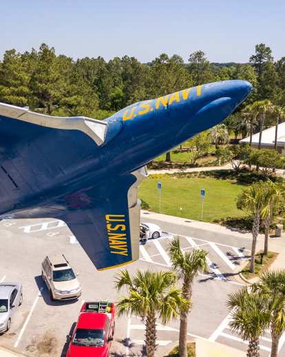 VF welcome center plane
