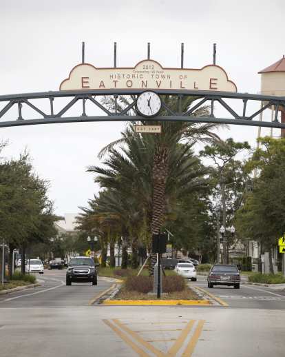 Eatonville welcome sign