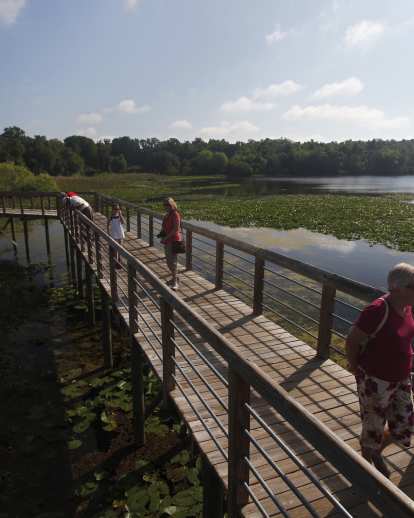 Inverness boardwalk