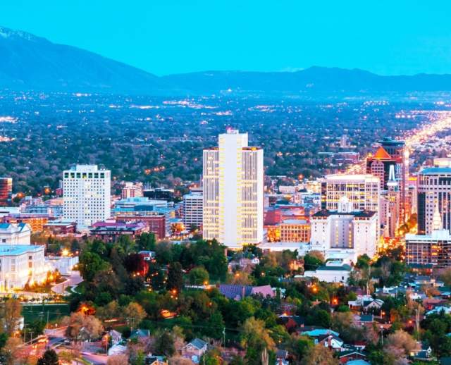 Downtown Salt Lake Skyline