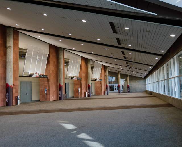 Mountain America Expo Interior Room View