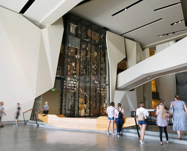Grab lunch and some gifts at the Natural History Museum of Utah's store and cafe