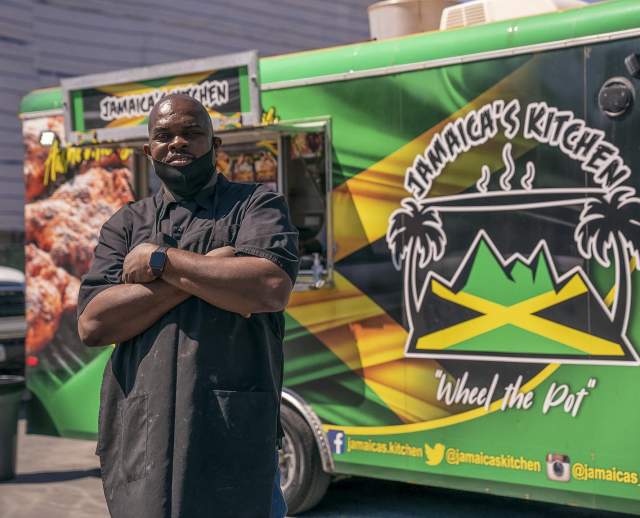 Chef Donovan of Jamaica's Kitchen Food Truck