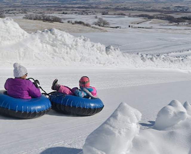 Winter Tubing at Soldier Hollow Nordic Center