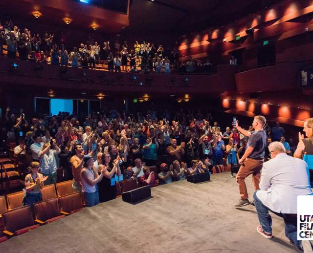 Standing ovation following the screening of "Changing the Game" at the 2019 Festival