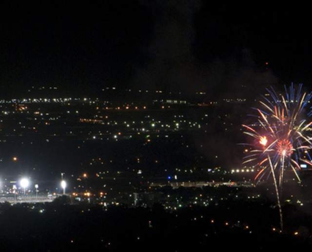 July 24th Fireworks in the Valley