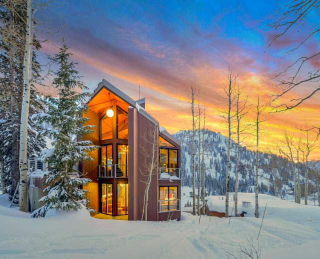 Ski City is full of incredible places to stay like this Alta Chalet
