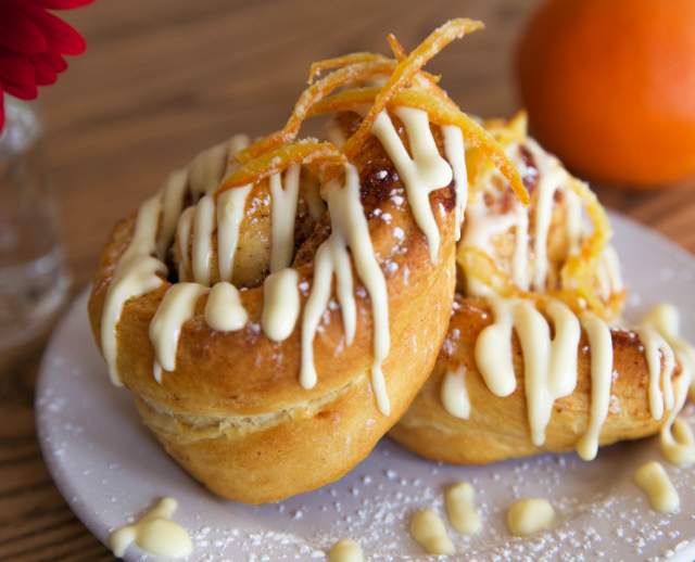Orange Rolls at Tradition