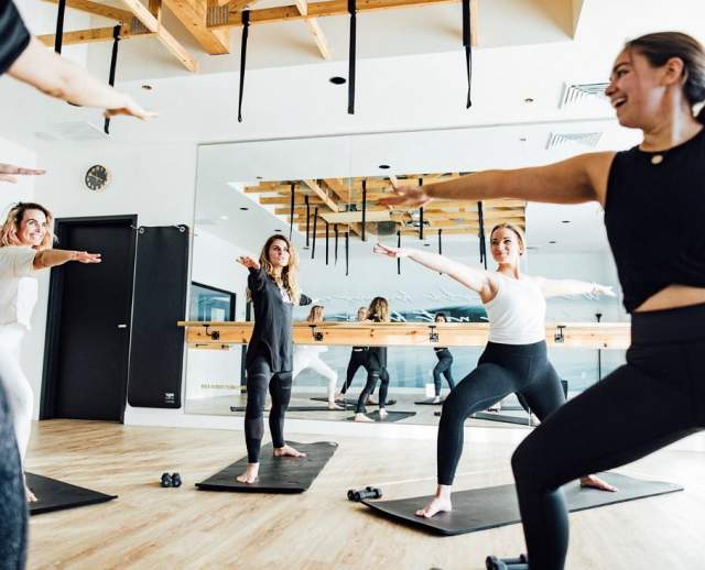Yoga Class at Maven Strong