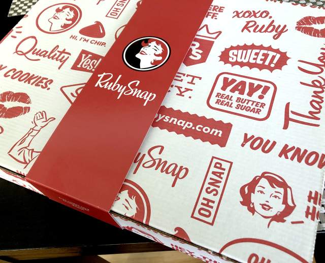 RubySnap Fresh Cookies