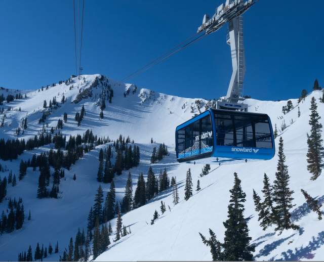 Snowbird is a steep resort jam-packed with long runs and expert terrain, including their Upper Cirque which offers fresh tracks for expert skiers.