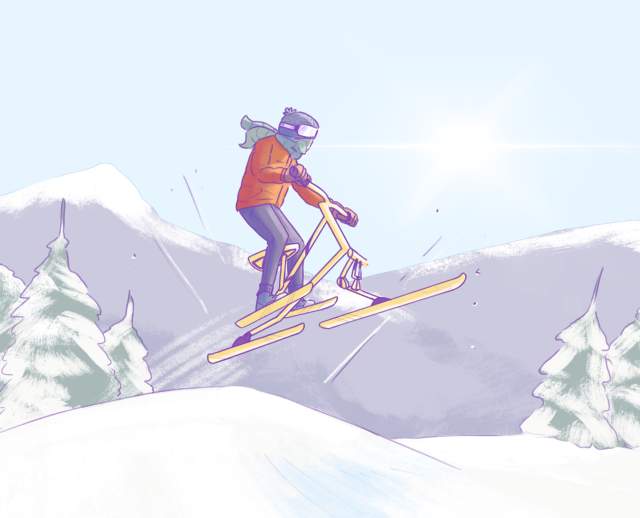 SkiBike Utah