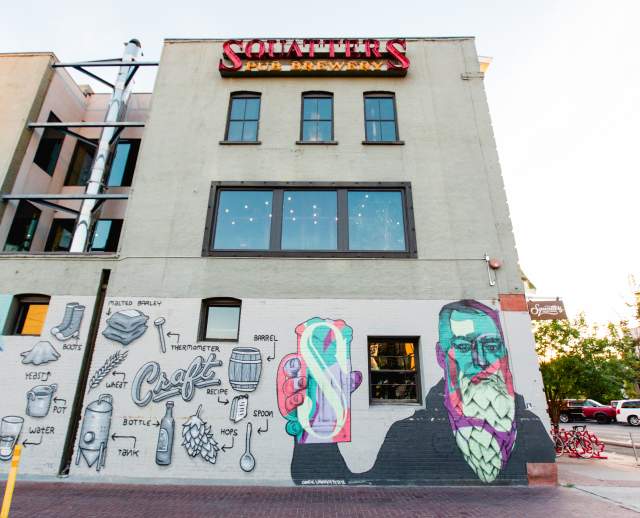 Squatters "Nod to Beer" Mural