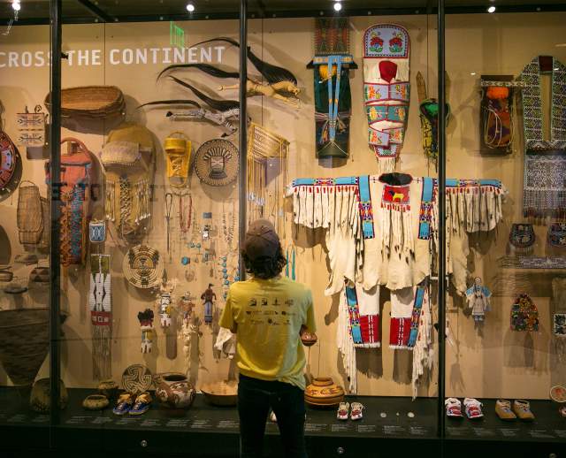 The Native Voices Gallery at The Natural History Museum of Utah