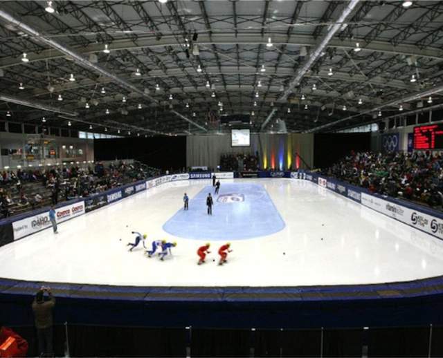 Utah Olympic Oval ice rink