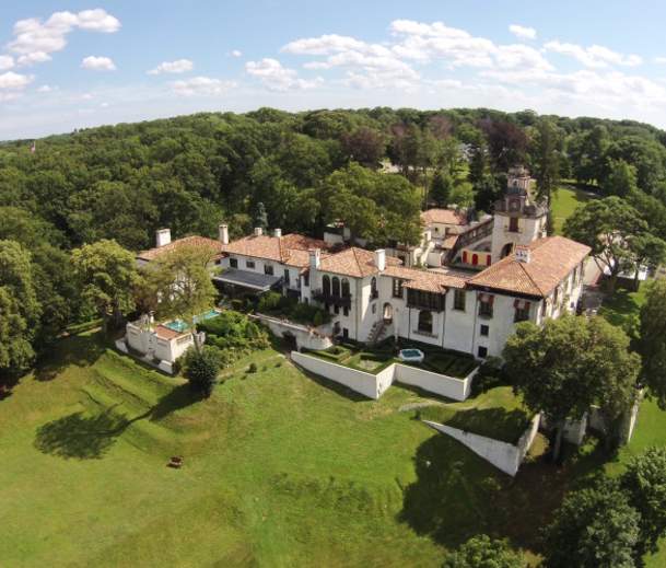 Vanderbilt-mansion-and-museum-aerial