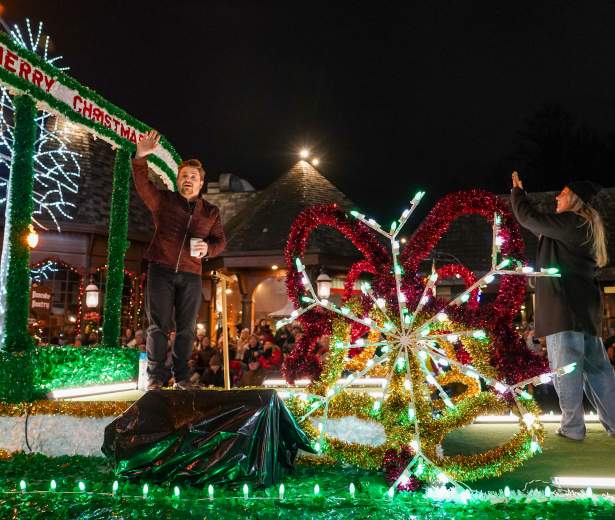 hunter hayes christmas parade