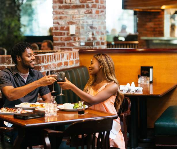 couple at Cherokee Grill