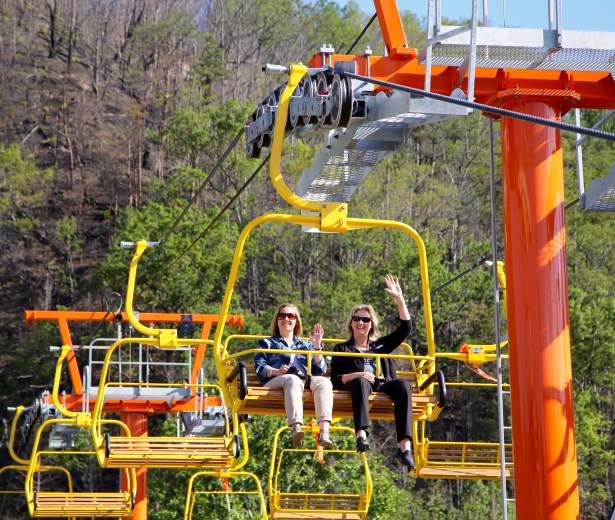 Gatlinburg chairlift