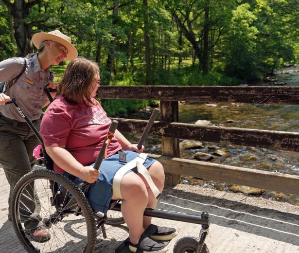 Park Program Welcomes People with disabilities into the Backcountry