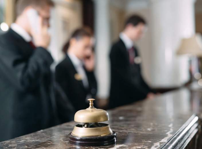 Hotel reception