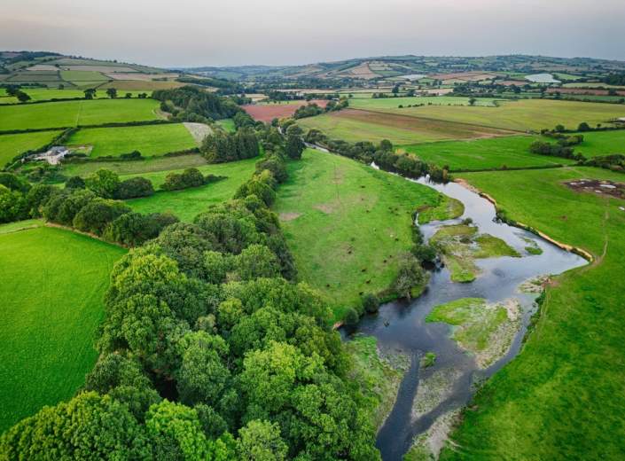 The Exe River Valley