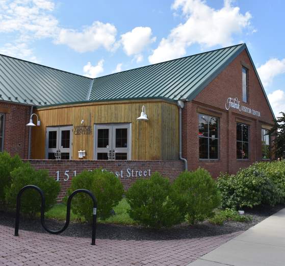 Exterior of the Frederick Visitor Center