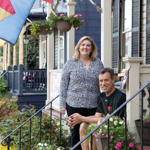 Marty & Carmel Etzel of Flag House Inn in Annapolis, MD