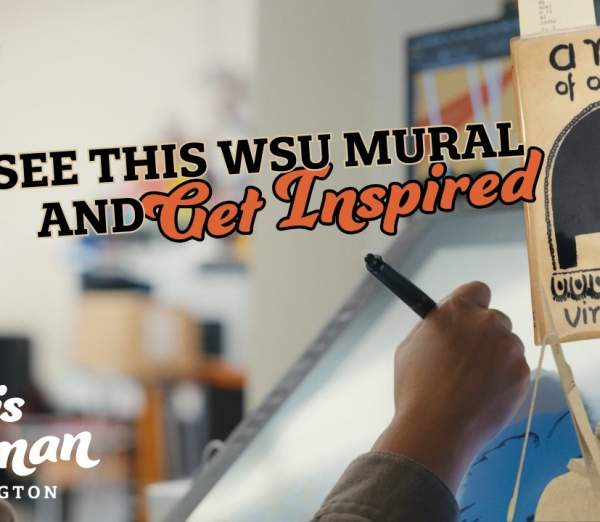 A Mural of One's Own: Virginia Woolf's Library That Inspired a WSU Art Professor | This Is Pullman