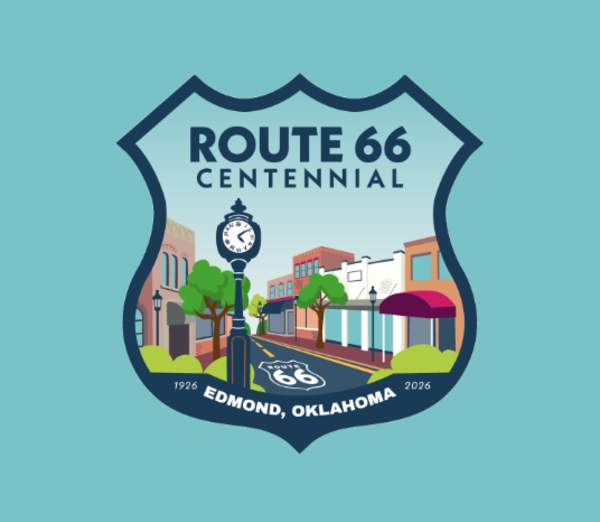Route 66 Centennial Edmond, OK shield