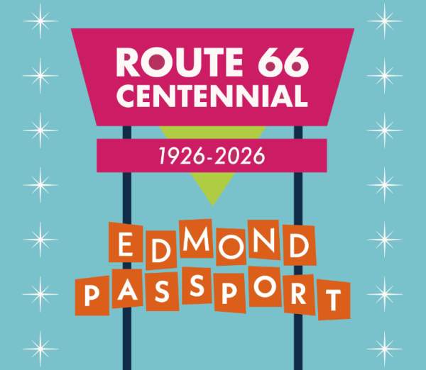 Edmond Route 66 Passport cover