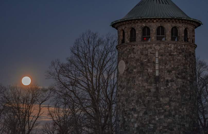 Night at the Tower