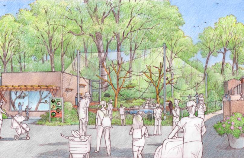 Ribbon-Cutting Opening of New Multi-species Habitat @ Brandywine Zoo