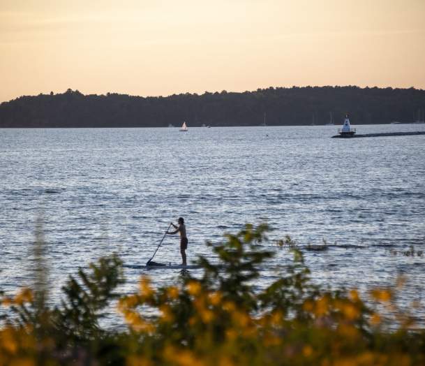 Summer Evening on Lake Champlain