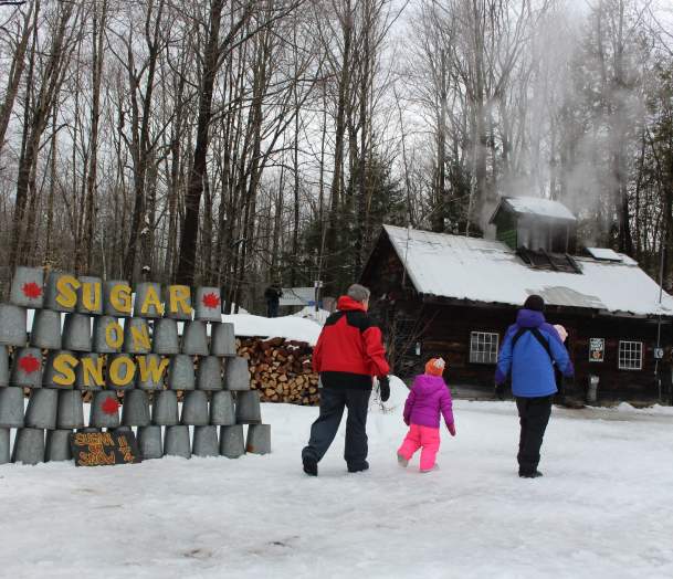 Sugar on Snow Parties at Green Mountain Audubon Center
