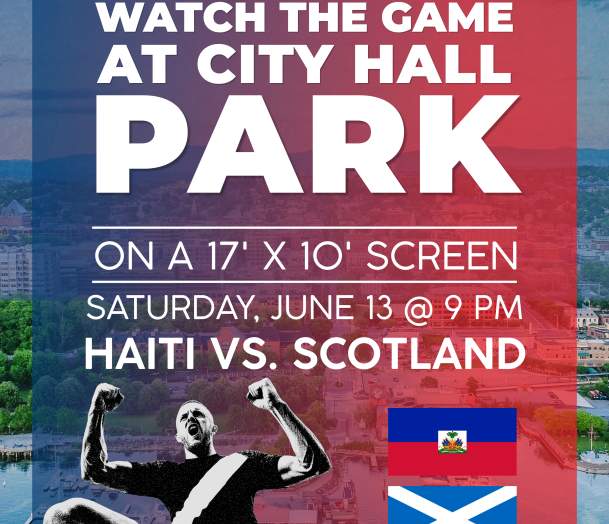 Burlington Watches Together - Haiti vs. Scotland