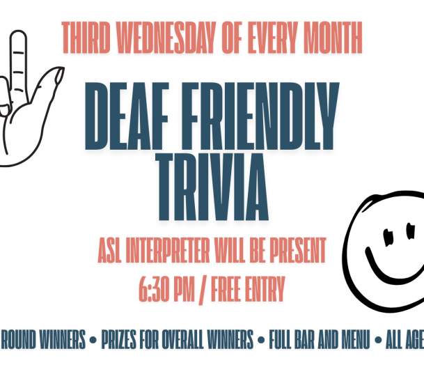 Deaf Friendly Trivia at Citizen Cider