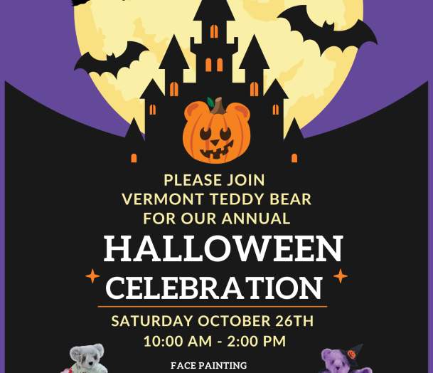 Vermont Teddy Bear Halloween Celebration!