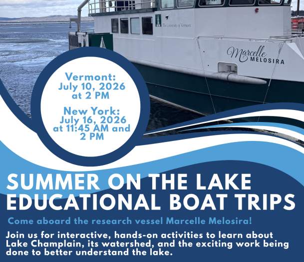 Educational Boat Trip on Lake Champlain