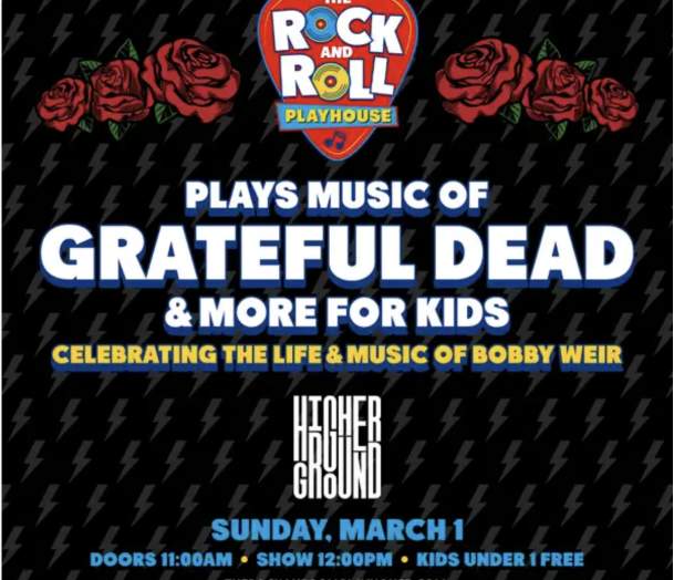 The Rock and Roll Playhouse Plays: Music of the Grateful Dead & More for Kids