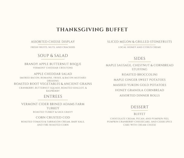 Thanksgiving Buffet
