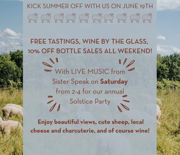 Solstice Party & Vineyard Opening