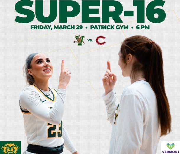 UVM Women's Basketball advances to Super-16; hosts Colgate in 3rd Round Game of WNIT Tournament