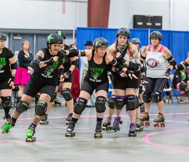 Green Mountain Roller Derby Ye Olde Bout