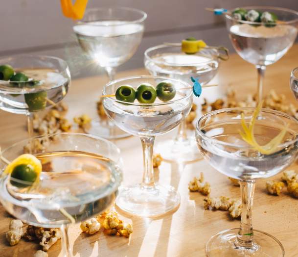 Tinis + Weenies + Tarot Pop-Up Night