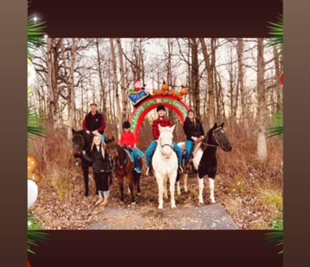 Christmas Horseback Trail Rides