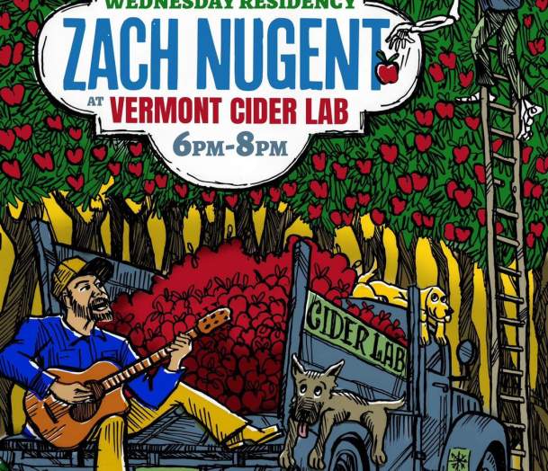 Zach Nugent at Vermont Cider Lab