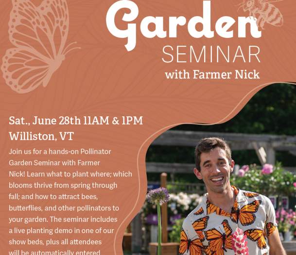 Pollinator Gardening with Farmer Nick